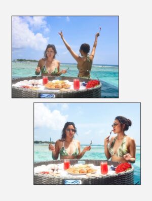 Neha Shetty Instagram - Caution: May cause waves 🩵

Maldives, you’ve been a dream 🌴🏝️🍹🏖️
Thanks to @pickyourtrail for curating a customised holiday that felt like it was made just for me, and @sheratonmaldives for being the perfect home away from home.
#SuperHitHolidays #Pickyourtrail #sheratonmaldivesfullmoonresortandspa
#sheraton