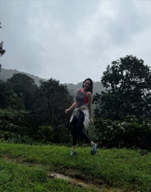 Neha Shetty Instagram - Back to where my heart feels most at home. Childhood, grandparents’ love, and now, my best friends 🤍🌿