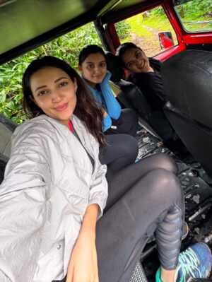 Neha Shetty Instagram - Back to where my heart feels most at home. Childhood, grandparents’ love, and now, my best friends 🤍🌿