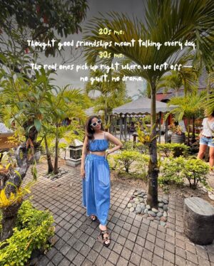 Neha Vora Jhaveri Instagram - Some things I did in my 20s… my 30s self just can’t. 🙌🏻
Growth looks different on everyone, but for me, it looks like peace, boundaries, and a softer life. 🤍✨
#20s #30s #gratitude #innercircle #life #love #happiness #peach #boundaries #thoughfulsunday #sunday