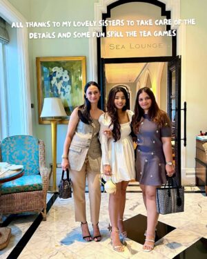 Neha Vora Jhaveri Instagram - Spotted: Par-tea with my girls 🫖,
a dimsum date night delight, and a family eve to remember, 31 came wrapped in love XOXO 💋