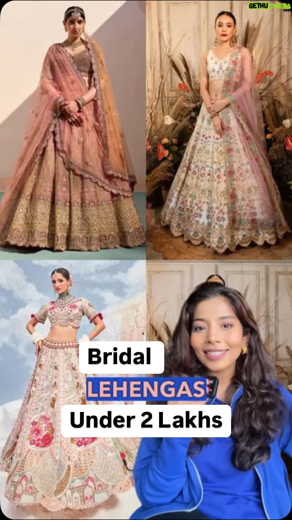 Neha Vora Jhaveri - 3 Likes - Comment “BRIDE2L” 👰‍♀️ and I’ll DM you the full list of stunning bridal lehengas under ₹2 Lakhs! ✨❤️ Yes, they exist and they’re absolutely breathtaking ✨💯😇

Save & share with this a bride to be 👰🏼‍♀️

@gazalguptacouture @chameeandpalak @ronakandshruti @mahimamahajanofficial @angadsingh.official @perniaspopupshop @azafashions 

#bridallehengas #indiandesigners #indianoutfits #indianlook #indianmakeup #indianwedding #weddingseason #bridalmoodboard #bridalstyling #weddingstyling #lehengacholicollection