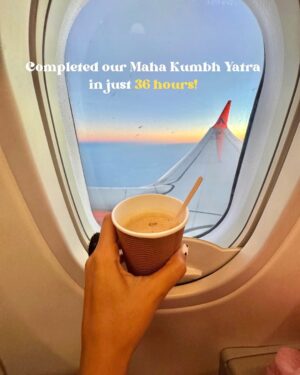 Neha Vora Jhaveri Instagram - Ever since I read about this year’s Mahakumbh, I felt a pull. This wasn’t just any Kumbh; it was the Maha Kumbh, a celestial event that happens once every 144 years. The last one took place in 1881, and the next won’t be until 2169—a moment in history that few will ever witness in a lifetime. The more I read, the deeper I was drawn into its significance—the alignment of planets, the sacred rivers, Amrit Manthan, the cosmic churning of the ocean. I knew I had to be there ✨
But getting there? That was another story.
We tried booking flights multiple times, each attempt met with disappointment. It seemed impossible. But destiny had other plans. On Monday morning, we finally managed to secure seats from Mumbai to Varanasi. Within an hour, we packed, rushed to the airport, and took off.
We landed in Varanasi. The ghats, the flickering diyas, the chants—it felt like stepping into another dimension. And of course, no trip to Varanasi is complete without indulging in its legendary street food. Varanasi Chat Bhandar did not disappoint; every bite was an explosion of flavors, a perfect way to end our first night.
But our real journey began at 4 AM the next morning.
The plan was straightforward—reach Prayagraj, take the holy dip, and return in time for our flight. Easier said than done.
A 2.5-hour drive turned into an endurance test, as the sheer volume of pilgrims had choked every road leading into Prayagraj. With time slipping through our fingers, we made a quick decision—leave the car at Chunsi and take a bike ride to the Kumbh.
Finally, we reached what we thought was Sangam, the confluence of the Ganga, Yamuna, and the mystical Saraswati. But when we checked the maps, reality struck—we were only at the banks of the Ganga.
📌 Caption Continued in Comments 📌 #mahakumbh #prayagraj