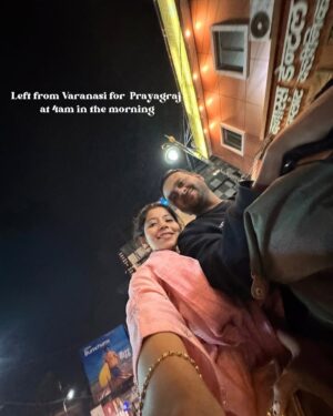 Neha Vora Jhaveri Instagram - Ever since I read about this year’s Mahakumbh, I felt a pull. This wasn’t just any Kumbh; it was the Maha Kumbh, a celestial event that happens once every 144 years. The last one took place in 1881, and the next won’t be until 2169—a moment in history that few will ever witness in a lifetime. The more I read, the deeper I was drawn into its significance—the alignment of planets, the sacred rivers, Amrit Manthan, the cosmic churning of the ocean. I knew I had to be there ✨
But getting there? That was another story.
We tried booking flights multiple times, each attempt met with disappointment. It seemed impossible. But destiny had other plans. On Monday morning, we finally managed to secure seats from Mumbai to Varanasi. Within an hour, we packed, rushed to the airport, and took off.
We landed in Varanasi. The ghats, the flickering diyas, the chants—it felt like stepping into another dimension. And of course, no trip to Varanasi is complete without indulging in its legendary street food. Varanasi Chat Bhandar did not disappoint; every bite was an explosion of flavors, a perfect way to end our first night.
But our real journey began at 4 AM the next morning.
The plan was straightforward—reach Prayagraj, take the holy dip, and return in time for our flight. Easier said than done.
A 2.5-hour drive turned into an endurance test, as the sheer volume of pilgrims had choked every road leading into Prayagraj. With time slipping through our fingers, we made a quick decision—leave the car at Chunsi and take a bike ride to the Kumbh.
Finally, we reached what we thought was Sangam, the confluence of the Ganga, Yamuna, and the mystical Saraswati. But when we checked the maps, reality struck—we were only at the banks of the Ganga.
📌 Caption Continued in Comments 📌 #mahakumbh #prayagraj