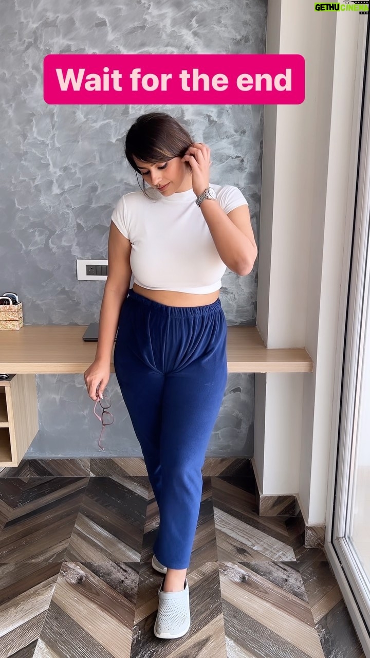 Neha Wadhawan - 2.6K Likes - Wait for the end 😎
.
.
.
.
.
#transitionreels #jumpsuit #pajama #croptop