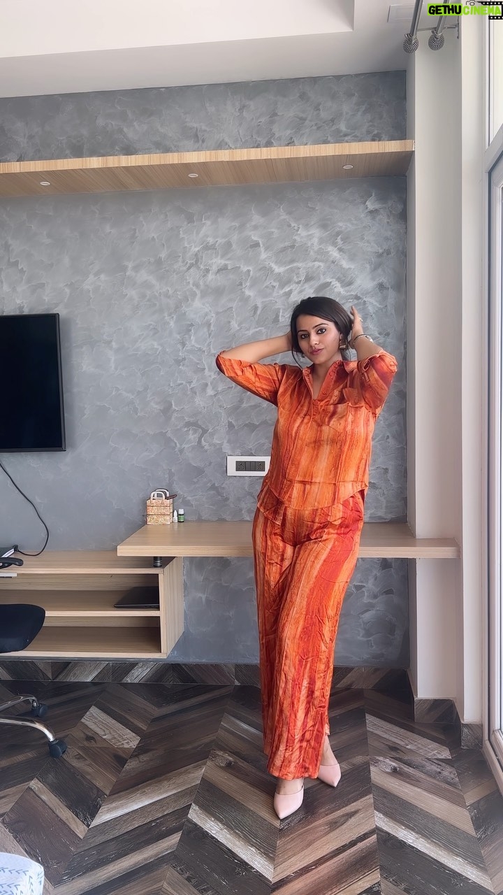 Neha Wadhawan - 1.9K Likes - Ladies and gentlemen, the moment we’ve all been waiting for... it’s Friday🥳
.
.
.
.
#cordset #pants #shirt #summercolor