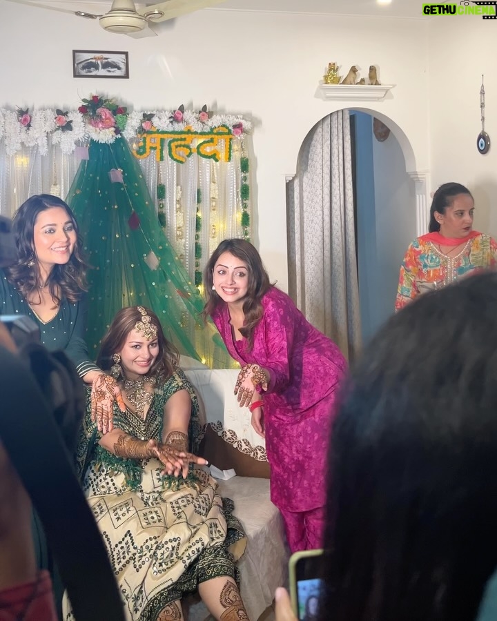 Nehalaxmi Iyer - 24.5K Likes - Celebrating Navratri Day 5 in the color of growth, love & new beginnings – Green! 🌿 These moments are even more special as they’re from my Mehendi celebrations, where tradition met devotion in the most beautiful way.

These pictures are extra close to my heart because they’re from my Mehendi celebrations 🌿💍 — and how perfect that today’s Navratri color is Green! On this auspicious day, we worship Maa Skandmata, the divine mother of Lord Kartikeya, who radiates unconditional love, compassion, and blessings for prosperity. 🌸

🌺 About Maa Skandmata
She sits gracefully on a lotus, symbolizing peace, purity, and wisdom. Devotees believe that worshipping her on Day 5 of Navratri brings harmony, wealth, and spiritual growth.

💚 Why Green Today?
Green is the color of new beginnings, fertility, nature, and growth. It reflects balance, freshness, and abundance — perfect for channeling positivity and divine energy into our lives. For me, wearing Green today brings back the joy of my Mehendi, a celebration of love, blessings, and the start of new chapters.

✨ Navratri is all about devotion, tradition, and style — and I’m loving sharing my Navratri Color Series with all of you.

#Navratri2025 #NavratriDay5 #GreenForNavratri #MaaSkandmata #NavratriCelebration #FestiveLooks #MehendiCelebration #IndianBrideVibes #NavratriOOTD #NavratriSeries #NavratriColors #ShubhNavratri #DurgaMaa #FestiveStyle #NavratriSpecial #IndianFestiveWear #FestiveVibes #OOTDIndia #mehendi #indian #ishqbaaz #mansisrivastava #shrenuparikhofficial #ruha