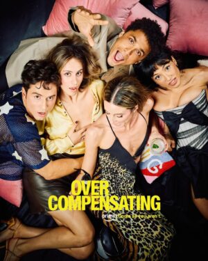 Nell Verlaque Instagram - @overcompensating OUT NOW!! Thank you for letting me be a part of this group and this incredible show. Now go watch me purrr and scream on @primevideo 😽