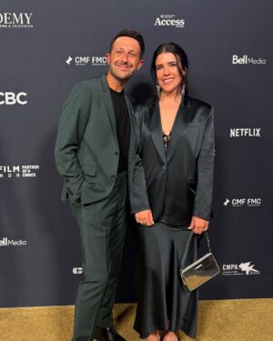 Nicole Power Instagram - Loved celebrating the hunnies last night - a room full of talented talents! Congrats to my fellow nominees and @rodrigofstoll on the award Iām ur biggest fan!
1. My work husband who many thought was my real husband
2. Three best friends that anyone can have
3. SALVO
4. āDo I look like Jean Smart in the finale of Hacks?ā
5. Spoiler of my look for tonightās gala