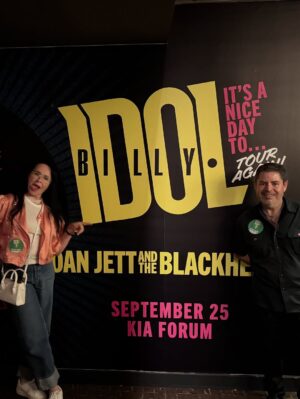 Nicole Stuart Instagram - Recap~ at the Kia Forum. Watching Billy Idol and Joan Jett live was everything I hoped for and more—even a tribute to Ozzy and electric guitar, killer vocals, and a crowd that fed off the energy all night. Grateful for the magic of their music and the memories it brought back growing up in Vegas going to college at UNLV. Still an 80s girl at heart🩷🩷🩷, and seeing these guys was beyond awesome. They were amazing. @billyidol @joanjett
#BillyIdol #JoanJett #KiaForum #RockLegends #LiveMusic #ConcertRecap #EpicNight #RockOn #ConcertVibes #80sForever #80sGirlAtHeart #ThrowbackRock #IconicPerformance #LiveRockShow #KiaForumMemories #KiaForumCalifornia #ArenaRock #BILLYIDOL #JOANJETT #liveatkiaforum