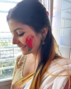 Nidhi Nirmala Mishra Instagram - Happy holi
#nidhinirmalamishra