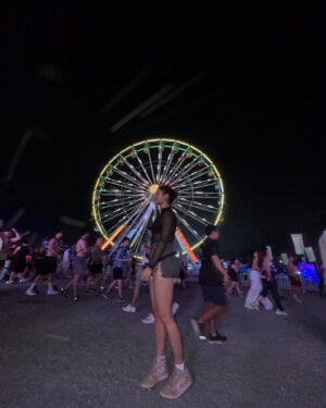 Nidhi Rajput Instagram - Still buzzing from the most incredible festival experience ever!🥷The music, the vibes, the people—unreal! 👽
.
@edc_thailand 
#thailand #edcthailand #musicfestival