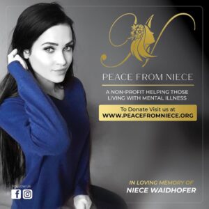 Niece Waidhofer Instagram - Three years ago today, we lost our beloved Niece—a bright, hilarious, and deeply compassionate soul. She had a way of lighting up every room and making everyone around her feel seen and loved.
Not a day passes that her absence isn’t felt, yet her love, her laughter, and her legacy remain with all of us. Niece is missed beyond words and remembered with endless love.
To honor Niece’s giving spirit, we invite you to support Peace From Niece, the nonprofit her loved ones founded to help those struggling with mental health challenges. In partnership with The Menninger Clinic and Baylor College of Medicine’s Department of Psychiatry & Behavioral Sciences, we are working to bring meaningful change to people’s lives.
To learn more about Niece’s story, see more photos, or to make a donation, please visit: www.peacefromniece.org
Every contribution, no matter the size, can help someone in need. If we can spare even one person the pain she experienced, then the effort will have been worthwhile.
– Niece’s family and friends 💜
