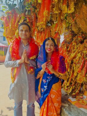 Niharika Dash Instagram - Happy Durga Puja and Durga Ashtami to everyone.
Her devotion to Maa Durga has always mesmerized me. Every moment of her life, she chants Maa’s name with pure faith. I have witnessed miracles in her life and mine, all because of Maa’s divine blessings. I feel truly grateful for the positivity she brings and deeply blessed by Maa Durga’s presence.

I am not keeping this fast just because she is observing it—I am keeping it out of respect for her unwavering faith and devotion towards Maa Durga. She made me realize that Maa is always with us, protecting us and showering us with blessings. @niharikadash956 #durgaastami #durgapuja #durgamaa