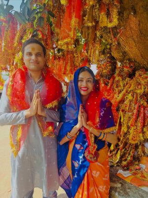 Niharika Dash Instagram - Happy Durga Puja and Durga Ashtami to everyone.
Her devotion to Maa Durga has always mesmerized me. Every moment of her life, she chants Maa’s name with pure faith. I have witnessed miracles in her life and mine, all because of Maa’s divine blessings. I feel truly grateful for the positivity she brings and deeply blessed by Maa Durga’s presence.

I am not keeping this fast just because she is observing it—I am keeping it out of respect for her unwavering faith and devotion towards Maa Durga. She made me realize that Maa is always with us, protecting us and showering us with blessings. @niharikadash956 #durgaastami #durgapuja #durgamaa
