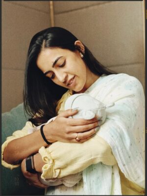 Niharika Konidela Instagram - Welcome home, Best friend 🤍
10.09.25
Tiny hands holding a big piece of my heart ♥️