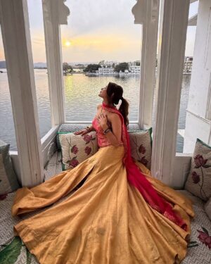 Niharika Malik Instagram - Kya karoo…. Kaise kahun …🕊️
Outfit : @gunjanthanilabel
#outfit #outfits #outfittoday #udaipur #udaipurdiaries #post #fashion #fashiongram #explore #explorepage #instafashion