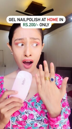 Nikitha P Khatri Instagram - ‼️Save Post‼️ *Error* it is for 178/-
Who wants to save moneyyyyyyyyyg😅
Hi, Please buy a transparent UV gel nail paint , For this to work as a gel polish, you can easily get one for Rs.144/- from swiss beauty, Attaching a link in bio for the same too❤️