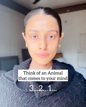 Nikitha P Khatri Instagram - ‼️Save Post‼️Tag someone who need to play‼️
🔔Results in here🔔
1. The 1st Animal you chose is actually what you think about your self!
2.The 2nd Animal you chose is what others think of you.
3.The 3rd Animal you chose is what you actually are deep inside in reality.

i chose 1.Horse , 2.Lion , 3.Dog when i played it for the 1st time and wierdly it seemed so true to me...

What animals did you choose?🥰
Let me know in the comments below BUBs❤️