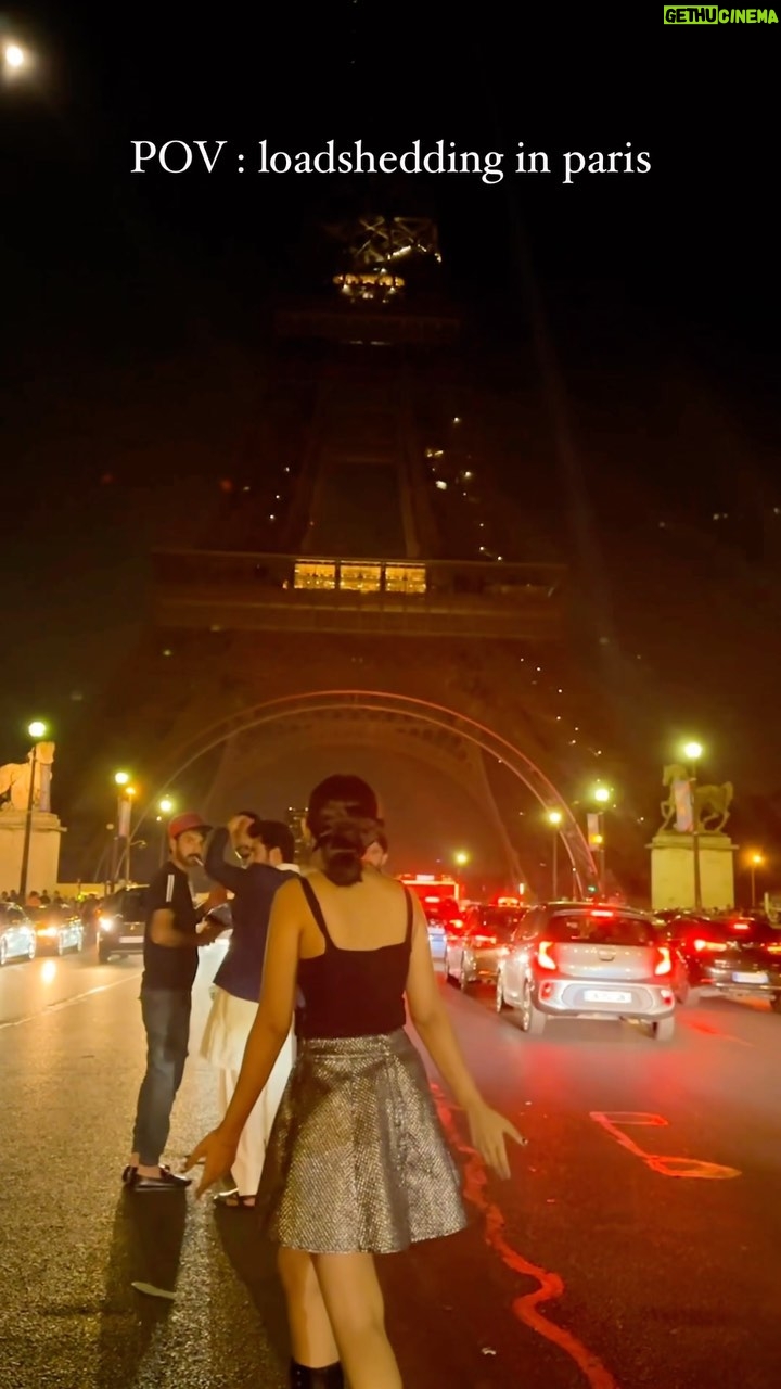 Nikitha P Khatri - 1.6K Likes - Ok so here is the story!!
My friend and i decided to take a video and we were waiting for the glittering lights that happens every 1 hour, i was ready to pose and helllllll yeah, the lights went off , to my surprise i was told this was due to loadshedding imagine? i am still laughing over my bad luck because meri video rehgayi😣 but i do have pics😜and i am quite happy about it you know🤣🗼🥰