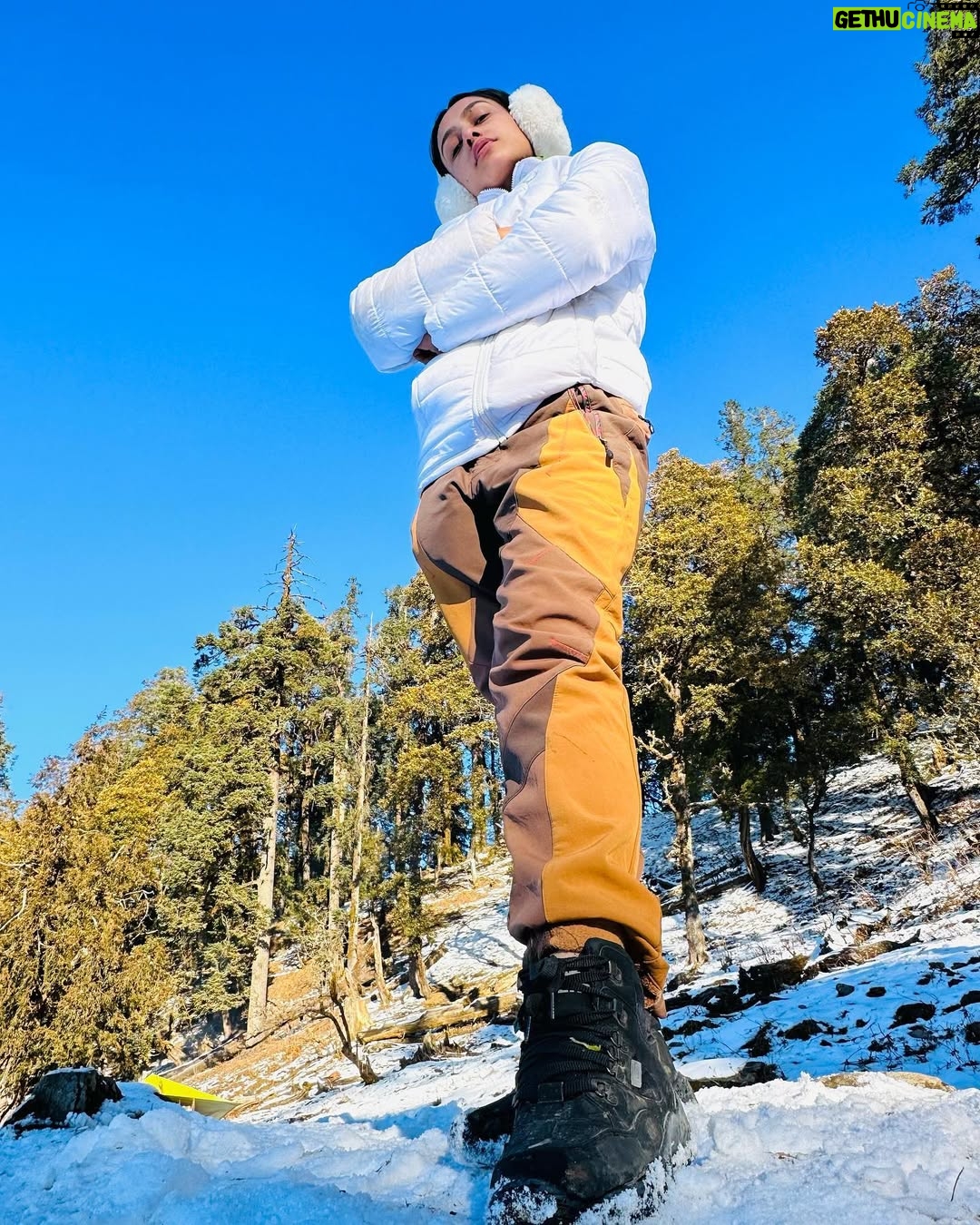 Nikitha P Khatri - 7.4K Likes - The Mountains were calling and i had to go❄️
