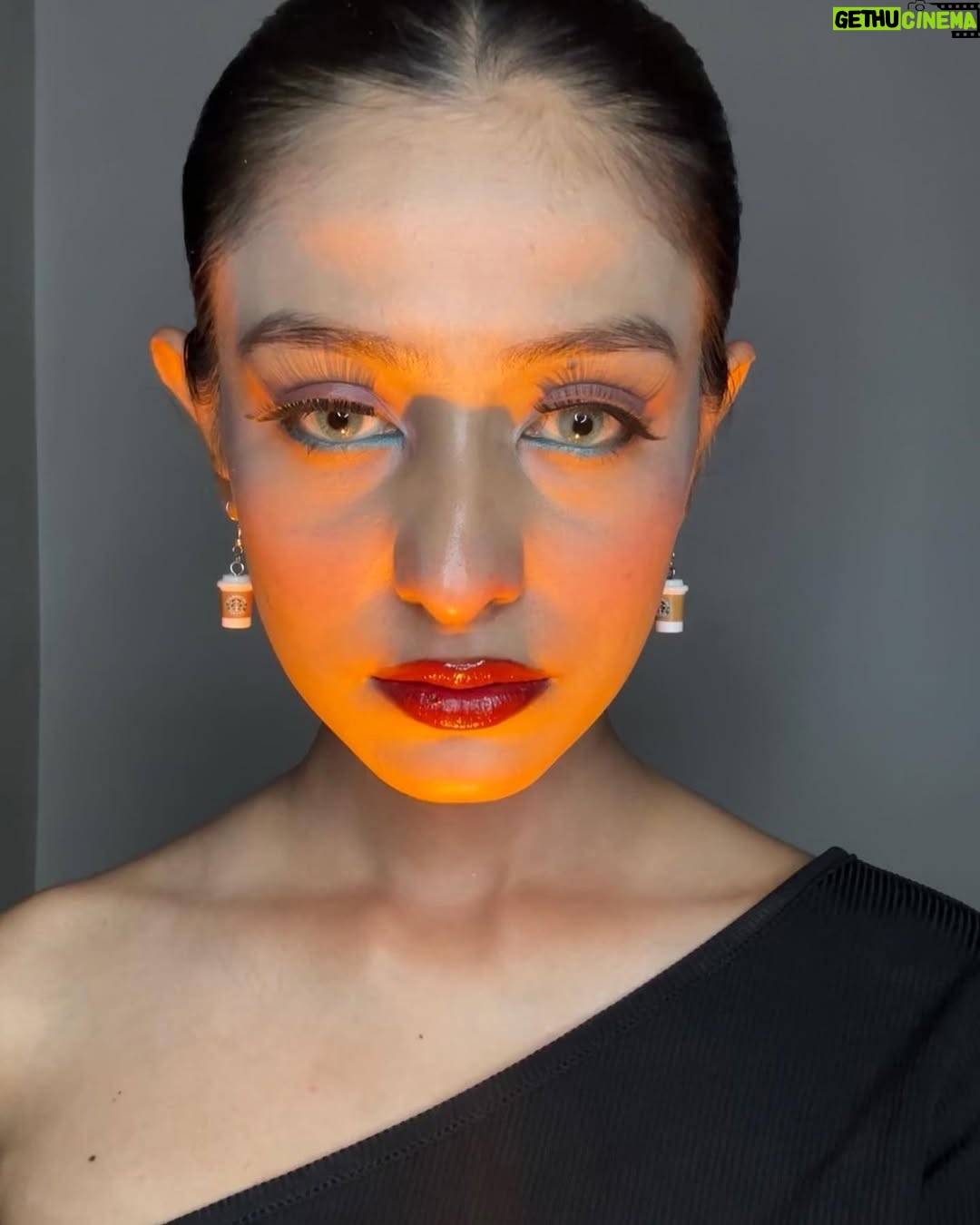 Nikitha P Khatri - 4.3K Likes - Days when i feel i dd a pretty good job with my make up during normal shoots🤪
 which one do you think is fabbie! 1,2,3 or 4