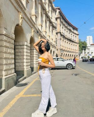 Nikitha P Khatri Instagram - Got into some summer colours today Ywall🫰
.
Top : @myntra 
Pants : @urbanic_in 
Shoes : @hm 

#india #instagram #love #photography #instagood #mumbai #kerala #bhfyp #follow #nature #indian #travel #likeforlikes #delhi #like #fashion #photooftheday #memes #trending #followforfollowback #bollywood #instadaily #maharashtra #insta #likes #viral #art #style #model #wohwaliladki