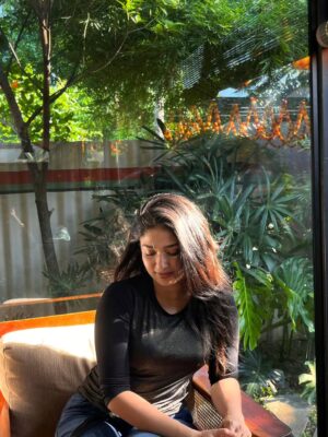 Nikitha Rajesh Instagram - Just whiling away the time 🍃