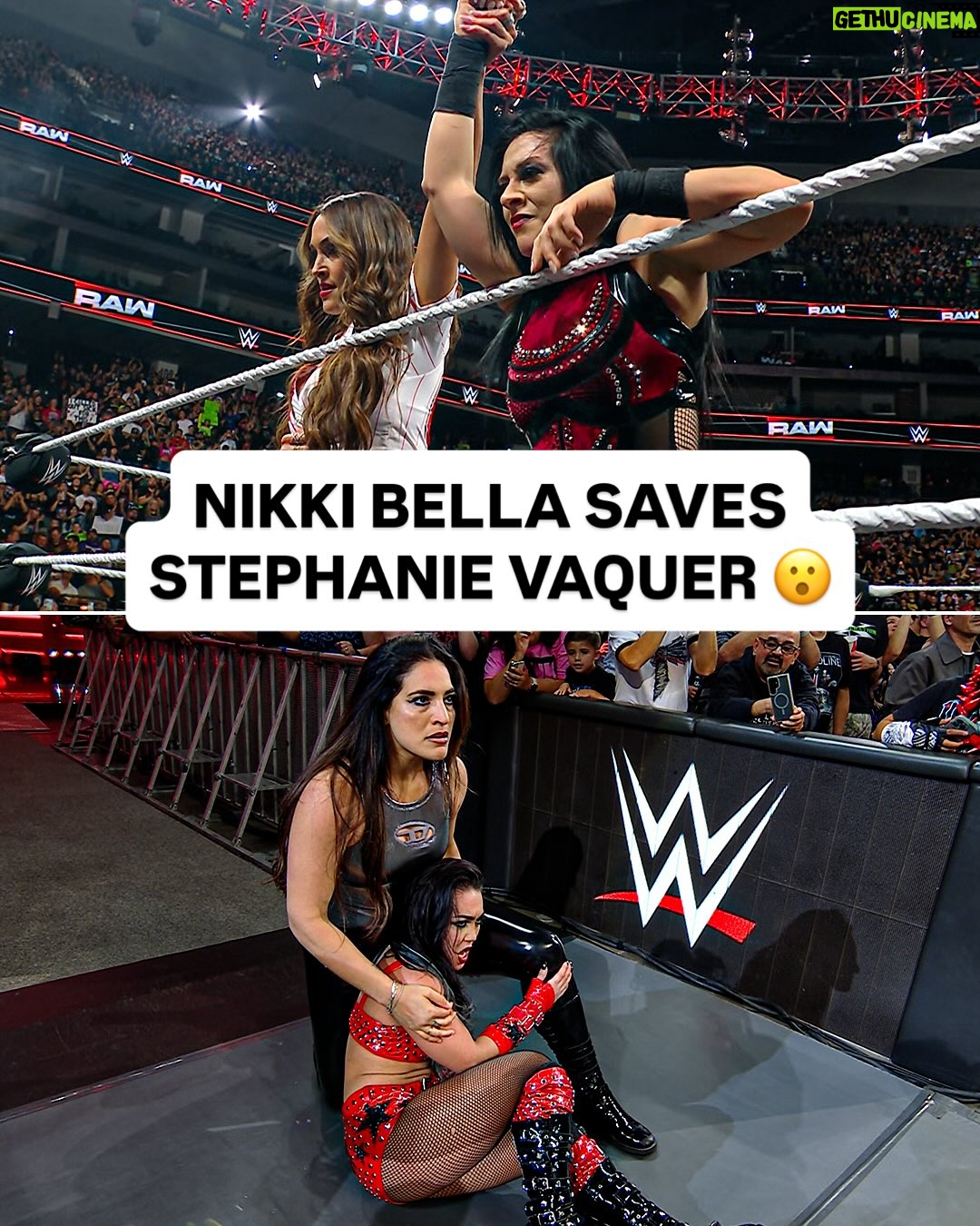 Nikki Garcia - 63.8K Likes - La Primera got the victory, but paid the price until Nikki Bella saved the day 👀 #WWEonNetflix #RAWonNetflix