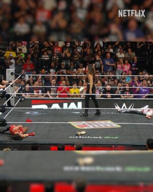 Nikki Garcia Instagram - La Primera got the victory, but paid the price until Nikki Bella saved the day 👀 #WWEonNetflix #RAWonNetflix
