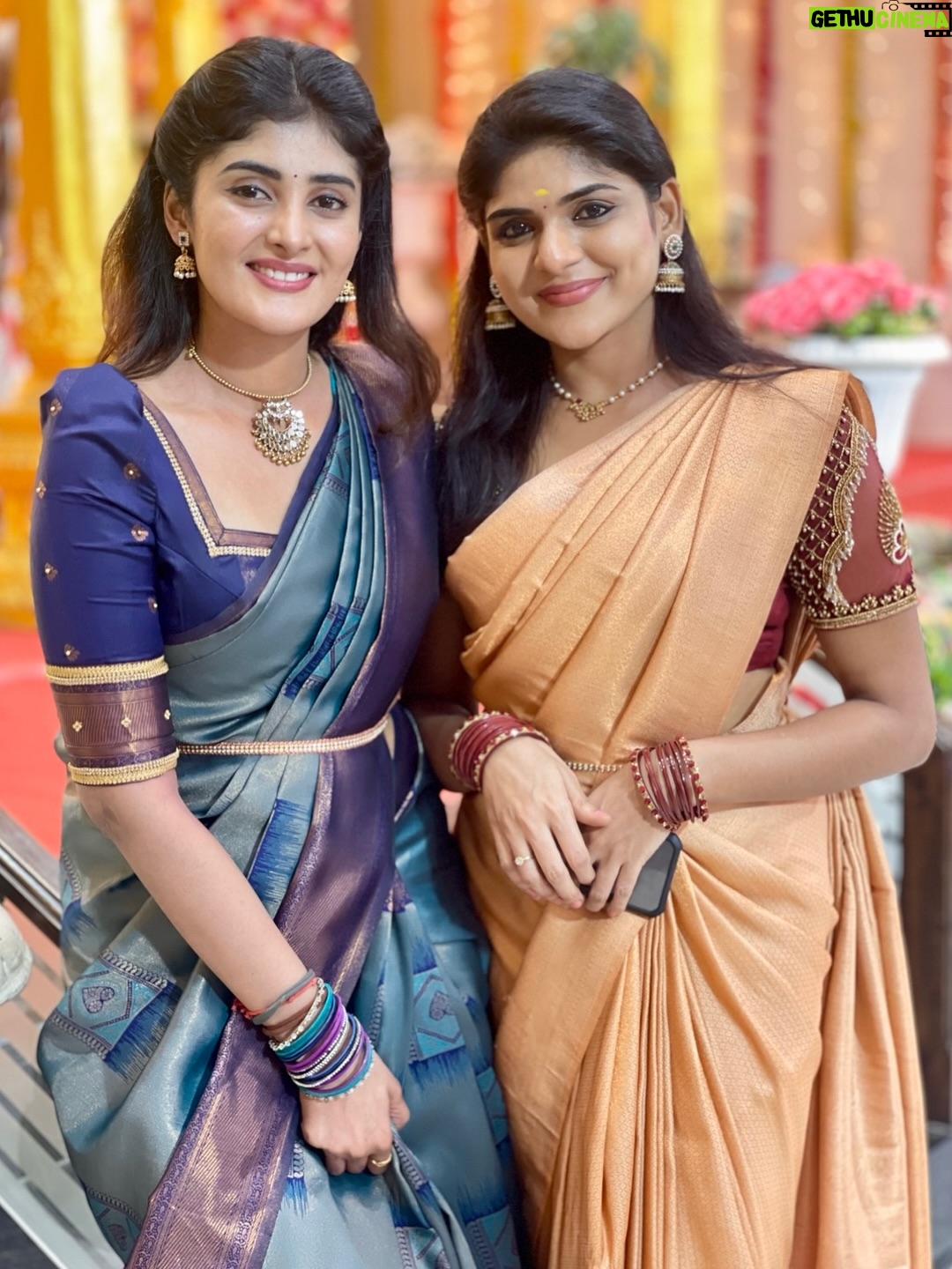 Nimeshika Radhakrishnan - 28K Likes - 💙Raadhai Manadhil❤️🦋😘
@nimeshikaradhakrishnan 
#love #friendship #saree #festival #trending #smile