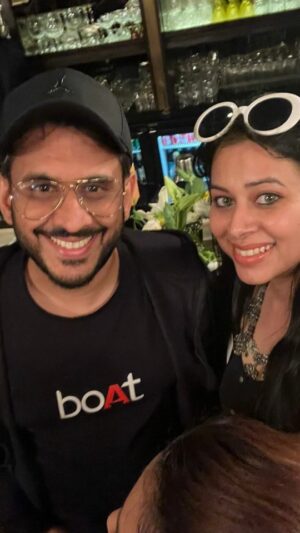 Nimisha Arora Instagram - Thank you @bigbangsocl for having me.
@boatxaman you were just amazing, your sense of humour is just 👏
@raghavbirsingh thank you for being so patient and answering all our queries.
.
.
.
.
#BigBangSocl #BigBangCreators #metacreators #creatorconnect #bbscreatorconnect #bbs #sharktankindia #amangupta #amanboat #amanboatceo #mycreatorconnectmoment #Nimsstylefile #Nimishaarora #Ncrinfluencer #lifestyleinfluencer #delhincrinfluencer