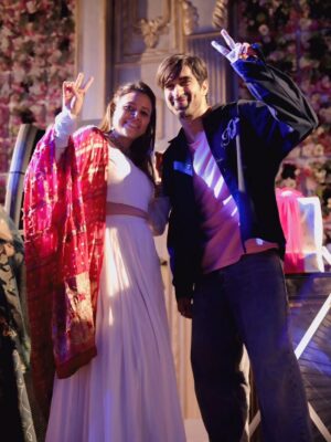 Nimisha Arora Instagram - Falguni Pathak dandiya beats happy souls twirling under the festive lights ✨💃 #GarbaVibes
What a night it was @divyabaveja @dv_events_2018 ❤️
#neondandiyanightgzb #NeonDandiyaNight #NeonDandiyaNight2025 #DandiyaNight2025 #Nimsstylefile #NimishaArora