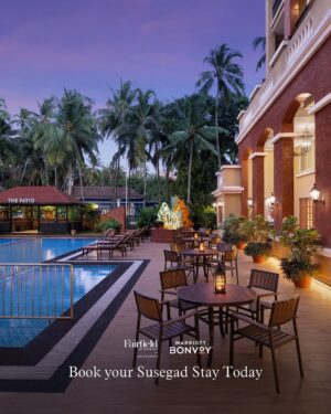Nimisha Arora Instagram - Why rush when you can embrace the slow, soothing mornings of Goa? Stay in, sleep in, and soak in the comfort of your room. 😍
Enjoy the amazing perks of ‘Suite Life’ such as:
✅Complimentary Breakfast Buffet: Start your mornings with a sumptuous spread to delight every palate
✅ Family-Friendly Perks: Kids below 12 stay and dine for free, including one extra bed for added comfort
✅ Exclusive Cocktail Hours: Enjoy complimentary Cocktail Hours daily at our Lobby Lounge
✅ Flexible Stay Options: Early check-in and late check-out, subject to availability, for your convenience
✅ Wellness Discounts: Relax and rejuvenate with 20% off on services at Tattva Wellness Spa & Salon
✅ Leisure and Fun: Access to the Swimming Pool, Kids Pool, Fitness Center and Kids Club to keep everyone entertained
📍Fairfield by Marriott Goa Calangute
To book your stay:
⬆️ Tap the link in the bio
📞 0832 674 3333
📩 ffi.goifi.reservations@marriott.com
#Susegad #FairfieldGoaCalangute #NorthGoa #GoaStaycation #MarriottBonvoy #Goa #GoaExplore #Calangute #ResortsinGoa #StayinGoa #Vacation #ThingsToDoinGoa #HolidayInGoa #HotelInGoa
(Comfortable stay in Goa, Summer Vacation in Goa, Hotel in Goa, Calangute Goa Hotel, North Goa Calangute Hotel, Goa Hotel with Pool, Family Friendly Hotel in Goa, Hotel Near Calangute Beach Goa, Goa Spa Hotel, Suites in Goa, Hotel Rooms in Calangute Goa, Goa Accommodation, Vacation in Goa, Calangute Hotels, Top resorts in Goa, Family Vacation, Hotel Offers in Goa, Discounts in Goa, Things to do in Goa, Activities in Goa, Marriott in Goa)