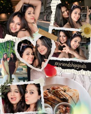 Nimisha Arora Instagram - Arz kiya hai, irshaad kahiyega 😉..👇
Saalon baad mile hum, jaise kal hi ki baat ho,
Bachpan ki hansi, phir se saath ho,
Kuch rishton ka hisaab kabhi nahi hota,
Woh dosti hi toh hai jo hamesha nayi lagti hai,
Dost purane mile, yaadein nayi ban gayi,
Baatein karte karte dopahar se shaam dhal gayi,
Woh school ke din, woh shararat, woh kahaniyaan,
Aaj phir se jee li humne saari jawaniyaan.
#savingmemories #Collectingmemories #schoolfriends #OldIsGold #FriendshipGoals #BachpanKiYaadein #DostiForever #FriendsReunion #CatchUpSession #GoldenDays #SchoolWaleYaar #FriendsLikeFamily #Yaariyan #Nimsstylefile #NimishaArora
