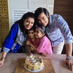 Nisha Krishnan Instagram - ​Just like that, our sweet little champ Amar is officially TWO 🥹🧿! Two years of filling our lives with the brightest smiles and the loudest, purest joy. You’re growing up way too fast, but we wouldn't trade a single moment of this incredible adventure. ♥️✨️🧿
