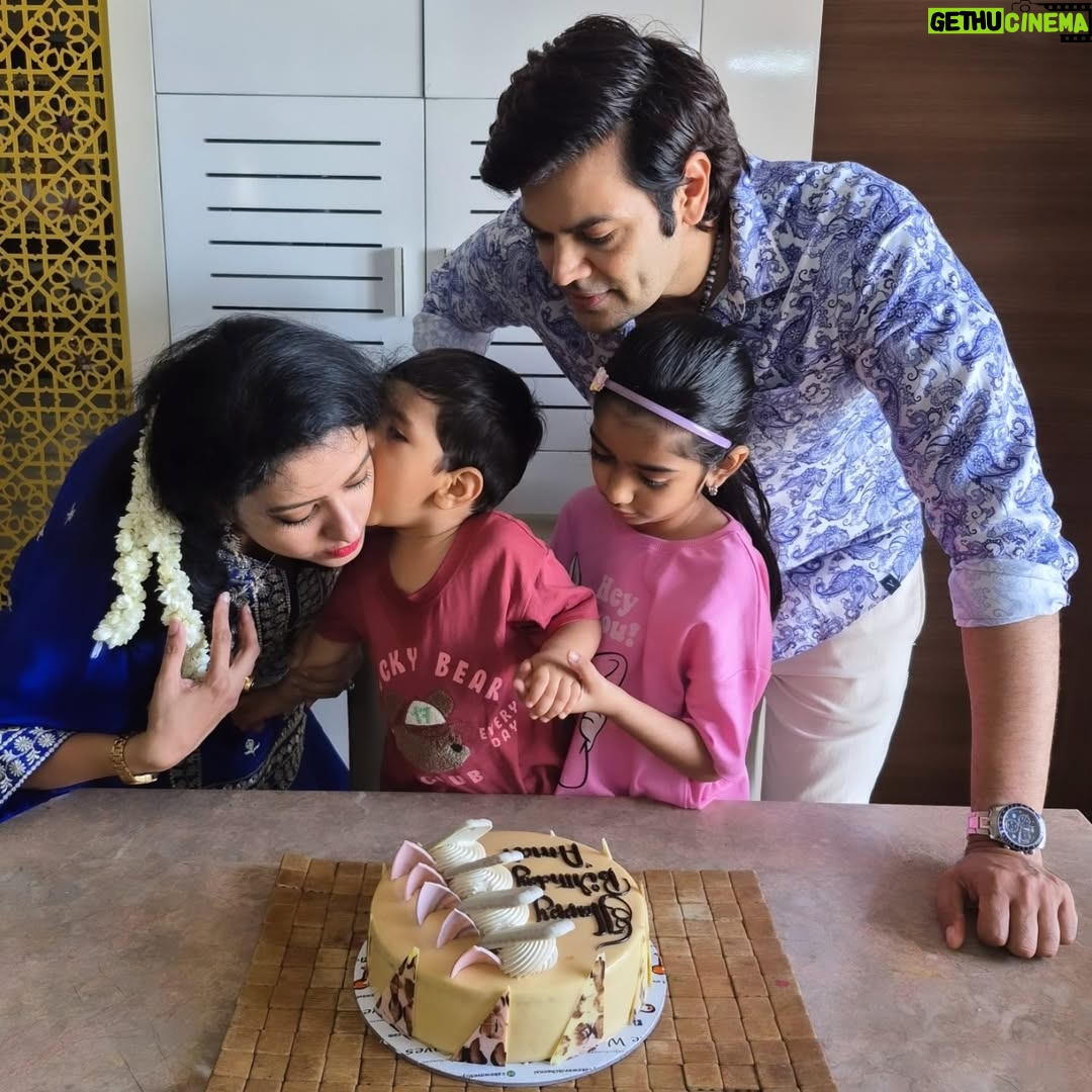 Nisha Krishnan - 8.8K Likes - ​Just like that, our sweet little champ Amar is officially TWO 🥹🧿! Two years of filling our lives with the brightest smiles and the loudest, purest joy. You’re growing up way too fast, but we wouldn't trade a single moment of this incredible adventure. ♥️✨️🧿