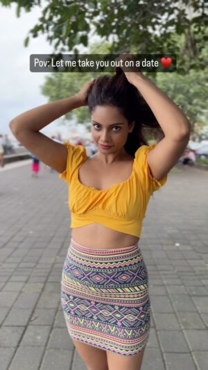 Nisha Neha Nayak Instagram - Will you go on a date w me?