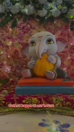 Nisha Neha Nayak Instagram - Ganpati bappa moryaaaaa 🥳🥳♥️♥️
#ganesha #ganpatibappamorya