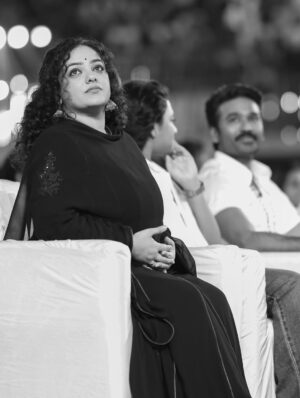 Nithya Menen Instagram - Some pictures from #idlikadai ‘s Audio launch yesterday.  Idli Kadai releases in theatres on Oct 1st . 
Looking forward to everyone seeing this beautiful film and seeing Kayalvizhi 😊💖

#IdliKadai in theatres from October 1st, 2025

@dhanushkraja  @arunvijayno1 @redgiantmovies_ @inban.u @gvprakash @kirankoushik10 @aakash_baskaran @wunderbarfilms @sreyas88 @saregamatamil @editor_prasannagk @jacki_artdirector @dancersatz @kavyasriraam @iambababaskar @kabilanchelliah @pharsfilm @manoj_maddy_10 @riazkahmed.pro @teamaimpro