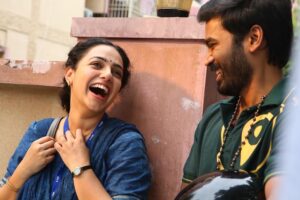 Nithya Menen Instagram - 3 years of #Thiruchitrambalam 😊😊🩶!