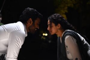 Nithya Menen Instagram - 3 years of #Thiruchitrambalam 😊😊🩶!