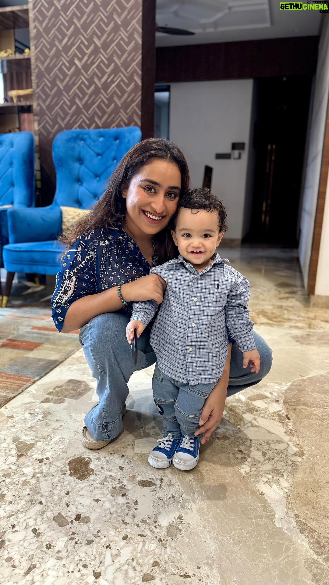 Noopur Kalra - 2.2K Likes - January 2024 vs December 2024. How fast things change 🥹🧿.
.
#noopurkalra #momlife