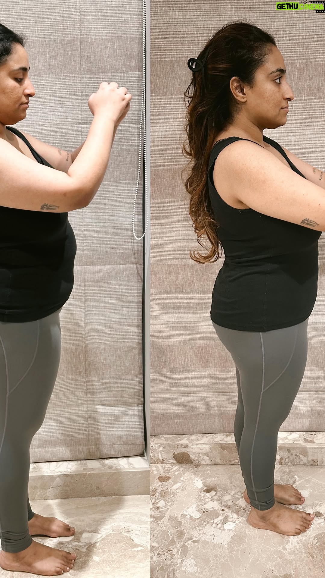 Noopur Kalra - 1.4K Likes - From 80kg to 69kgs in 3 months. Though my fitness journey doesn’t end here I’m extremely proud of my transformation post pregnancy. Thanks to @getfitwithsush for helping me get here ❤️.
.
#noopurkalra #postpartumweightloss