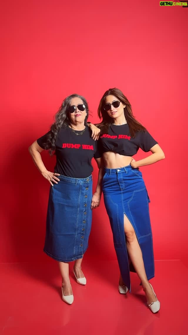Noorin Sha - 13.9K Likes - I got that Sass from my momma 😝💋♥️ @freakinsindia 
📍 @studio27.in 
Video courtesy- @prettypablo21 

Use code 15N94MINF  get a 15% discount😉
Mom 
Pants - FKEN101475
Skirt- FKE11889
Top- FKE40137
Tshirt- FKEN10569

Noor
Skorts- FKE13167
Skirt- FKE15699
Tube top- FKE15532

#noor #freakins #momdaughter #maabeti #sassy #notyourbabygirl