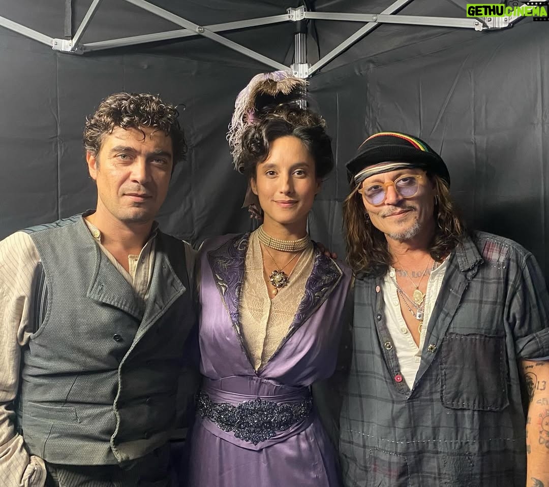 Nóra Trokán - 4.3K Likes - MODI ❤️ 

Shooting with a legend may seem intimidating at first, but it quickly fades away and what remains is working with a kind, humble person. Thank you @johnnydepp  @in2_film and @shfcasting for entrusting me with this little but fun role. 
And thanks for my fellow actors and last but not least @peter_kohn_ , for making those days unforgettable. ❤️
Modi - Three days on the Wing of Madness premiers today at @sansebastianfes 🤞🏼🫶🏼