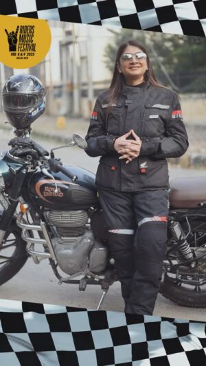 Nupur Kalra Instagram - Meet the trailblazing Nupur Kalra, aka The Biker Mom, redefining the rules of the road with passion, power, and an unstoppable spirit!
Listen to her incredible journey on Pitstop with RJ Purab—only on Red FM and meet her LIVE at the Riders Music Festival on 8th & 9th Feb.
Book your tickets now and be part of this celebration of speed, bikes and music. #LinkInBio
#RMF #Ridersmusicfestival #RMF2025 #redfm #bikeride