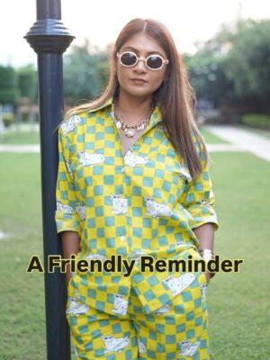 Nupur Kalra Instagram - A friendly reminder: 🌸
Don’t shrink to fit spaces you’ve already outgrown. Own your growth.
Celebrate your wins-loudly. You didn’t come this far to downplay your shine. Hype yourself like your future depends on it-because it does.
Needed to hear this today. Maybe you needed it as well 💚🤌
Wearing this chic Co-ord set by @masuindiaofficial
@nups_thebikermom
@instagram
@creators
.
.
#friendlyreminder #selfgrowth #selfappreciation #loveyourself #levelup #apreeciatethemoments #livelife #ootd #creatorsofinstagram #explorepage✨ #explore #fyp #outfitinspo #thebikermom