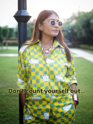 Nupur Kalra Instagram - A friendly reminder: 🌸
Don’t shrink to fit spaces you’ve already outgrown. Own your growth.
Celebrate your wins-loudly. You didn’t come this far to downplay your shine. Hype yourself like your future depends on it-because it does.
Needed to hear this today. Maybe you needed it as well 💚🤌
Wearing this chic Co-ord set by @masuindiaofficial
@nups_thebikermom
@instagram
@creators
.
.
#friendlyreminder #selfgrowth #selfappreciation #loveyourself #levelup #apreeciatethemoments #livelife #ootd #creatorsofinstagram #explorepage✨ #explore #fyp #outfitinspo #thebikermom