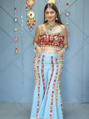 Nupur Kalra Instagram - When the outfit speaks Garba louder than words can 💃
@eves.tailors making Navratri extra special this year!

@nups_thebikermom 
Outfit- @eves.tailors 

#NupurKalra #festivaloutfit #flgarbaoutfir #evestailorsdelhi #gurgaon #garba 

[ garba, Navratri 2025 outfits
Garba dress ideas
Navratri ethnic wear
Diwali
Festive outfit inspiration
Navratri fashion trends
Garba night look
Traditional outfit
Indian festive fashion
Designer Navratri dress]